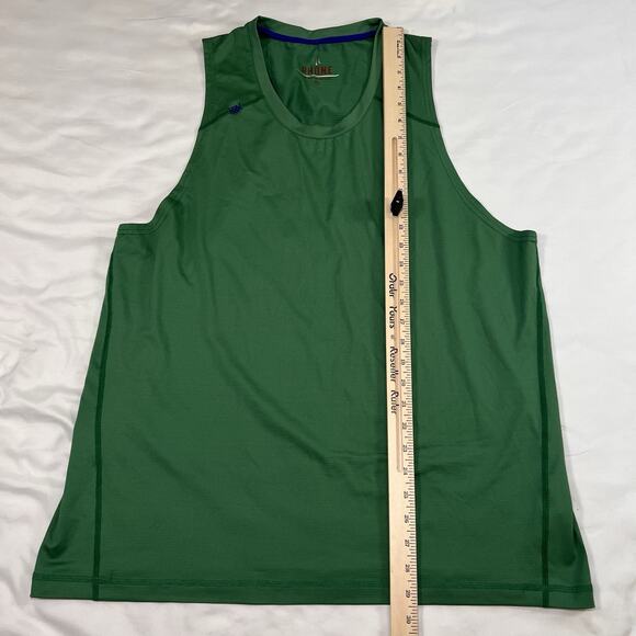 Rhone Swift Tank Top Men’s Size XL Green Activewear Gym Performance Run Workout - Picture 7 of 11